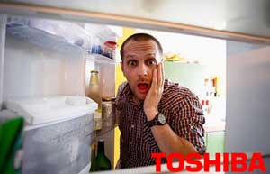 الثلاجة توشيبا لا تفصل