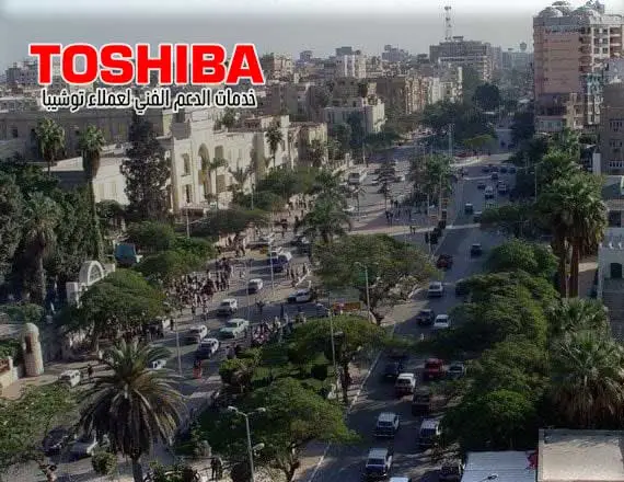 صيانة توشيبا في الغربية